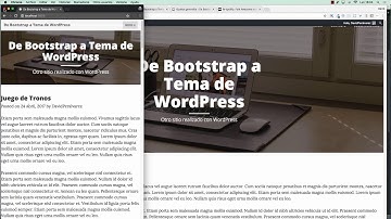 6 Blog, Loop de WordPress