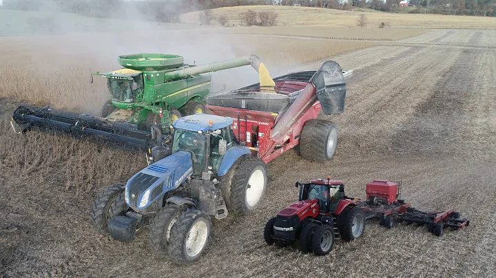 Soybean Harvest & Drilling Cover Crop