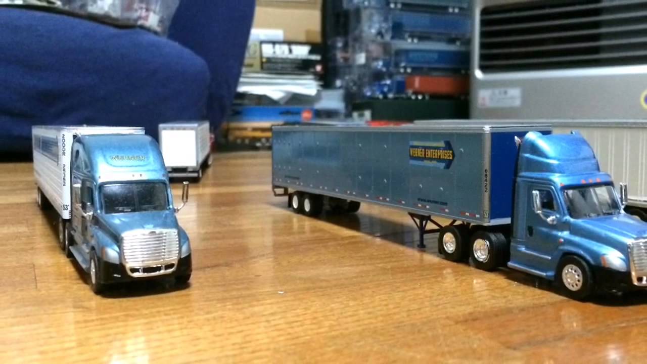 1 87 scale diecast semi trucks