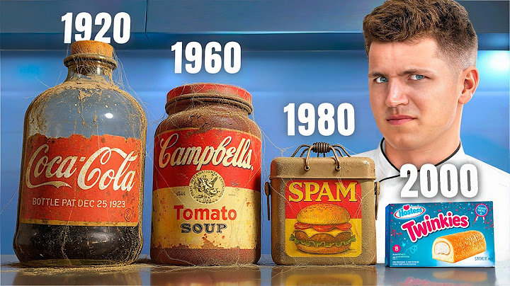 Tasting Food From Every Decade