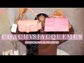 Pink Coach Tabby Pillow 18 Unboxing & Review | Coach Tabby Pillow vs Jacquemus Le Bambino