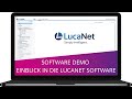 Demo  einblick in die lucanet software