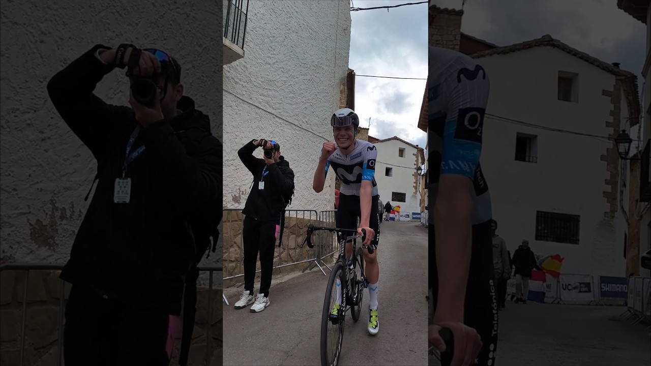 👊🏻 Qué clase Iván Romeo para llevarse en solitario la victoria en la 3° etapa de la VCV. 