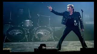 Johnny Hallyday - Le Pénitencier - KARAOKE INEDIT - Stade de France - Tour 66 - 2009