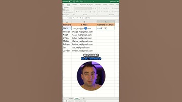 Crea Emails en Excel: Unir Texto Fácilmente 📧✨