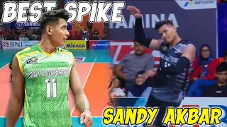 Aksi Memukau SANDY AKBAR Saat Memperkuat PALEMBANG BANK SUMSEL BABEL Saat Proliga 2020
