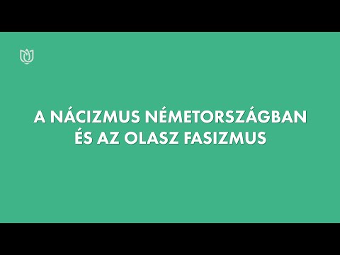 Videó: Mi A Különbség A Fasizmus és A Nácizmus Között