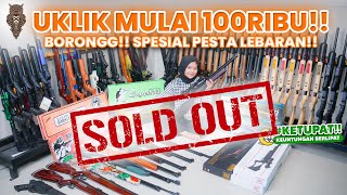 100 RIBU DAPAT UKLIK!! ALL STOK SENAPAN UKLIK DI MANDALA AIR RIFLE