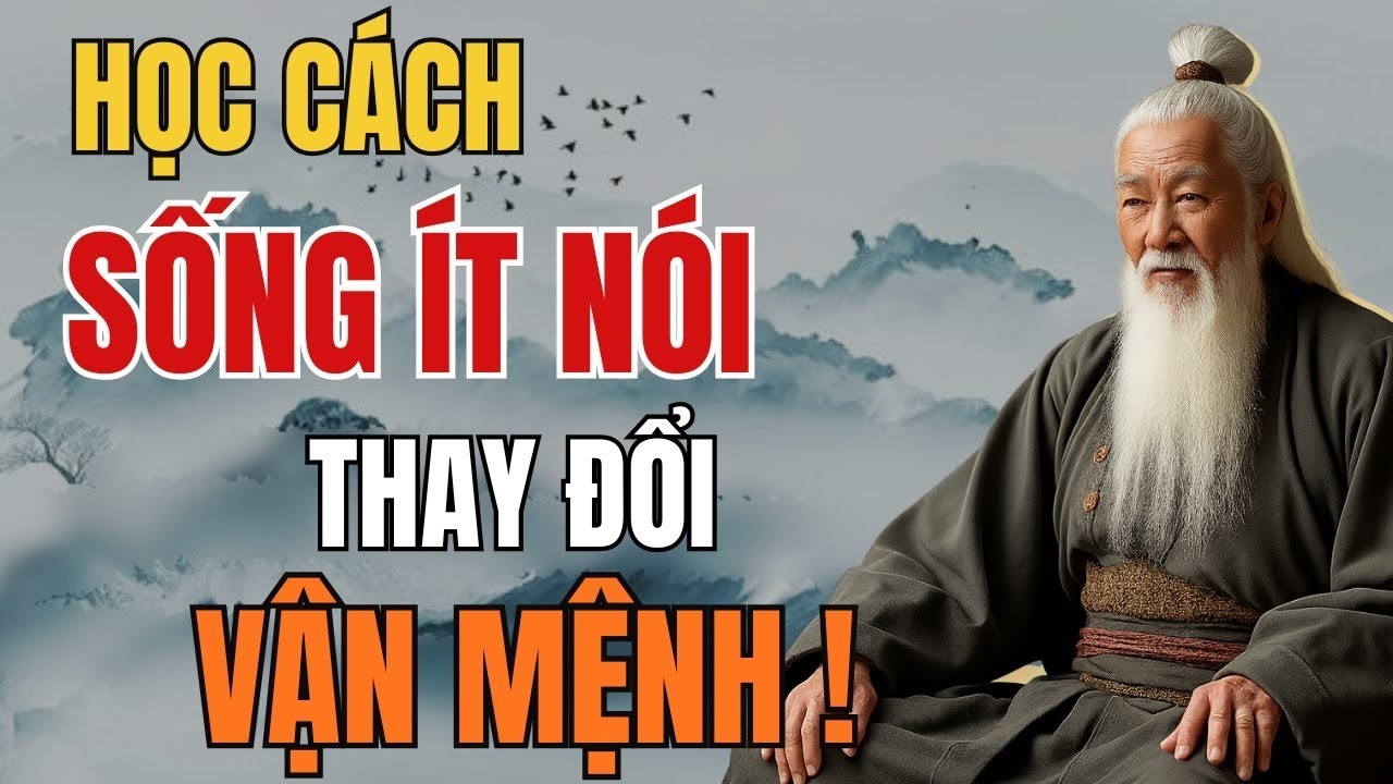 Cổ Nhân Dạy – Im Lặng Để Mạnh Hơn, Ít Nói Để Đổi Đời | Tinh Hoa Cổ Nhân