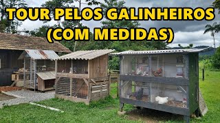 Mostrando Todos Os Galinheiros E Viveiros Do Nosso Sítio Com Medidas Coração Campeiro