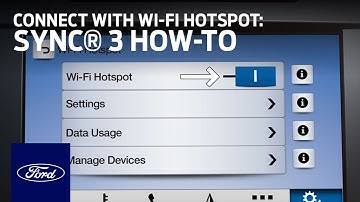 FordPass™ Connect with Wi-Fi Hotspot Overview | SYNC 3 How-To | Ford