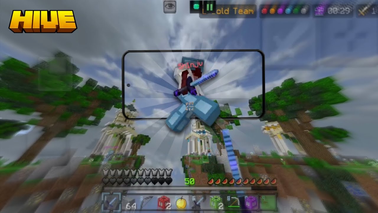Rusty Mobile Player WINS An Intense Game Of Skywars