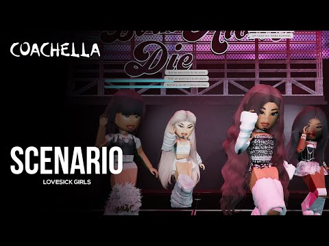 SCENARIO - Lovesick Girls - Live at UV Coachella 2022