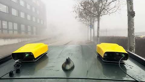 Performance of Sparrow Nodes During Heavy Fog Conditions