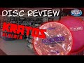 Discraft kratos review   2024 tour serires