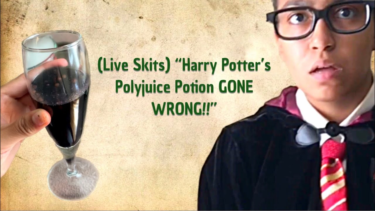 (Live Skits) ⚡️“Harry Potter’s Polyjuice Potion GONE WRONG!!”🧪🧙🏼‍♂️😱