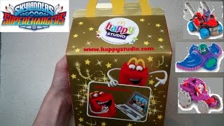 Happy Meals Toy From Mcdonalds. Collection Of Skylanders Supercharged. April 2016