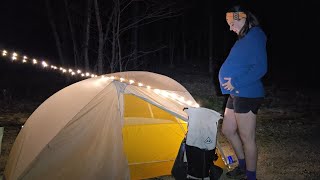 Camping Alone While 8 Months Pregnant | White Mountains, New Hampshire