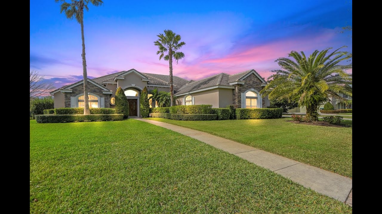 Impressive Estate in Tildens Grove 13421 Bonica Way Windermere FL YouTube