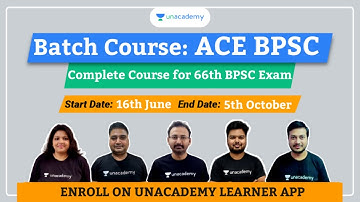 ACE BPSC: Complete Batch Course for 66th BPSC Exam in English | BPSC Pre & Mains Online Batch Course