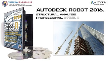 Foundation Footings Design │  Autodesk Robot 2016 Tutorial │ Steel Structures