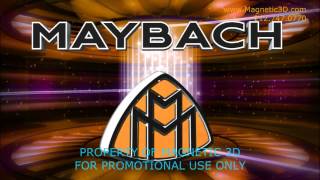 Magnetic 3D - Spinning Maybach Logo Maybach Logo Hd Wallpaper