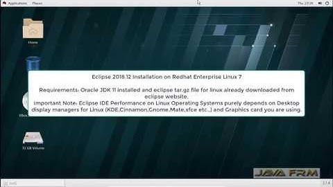 Eclipse 2018-12 Installation on Redhat Enterprise Linux 7 and Java 11 Modular Programming
