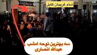 بهترین نوحه جانسوز شام غریبان ۱۴۰۲ از ( عبدالله انصاری )مسجد مهدویه دشت برچی کابل افغانستان #nawha