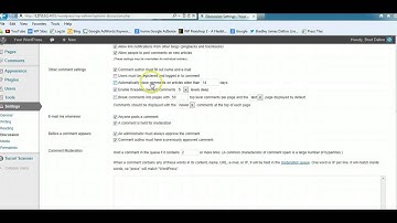 Discussion Settings - WordPress Tutorial Series No.20