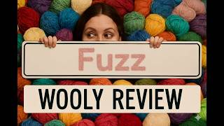 Wooly review -Wool Factory Fuzz DK weight🧶 #woolfactory  #recycled  #yarn ♻