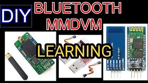 HC-05, CP2101, MMDVM Hat BlueTooth & PC or Android Hotspot