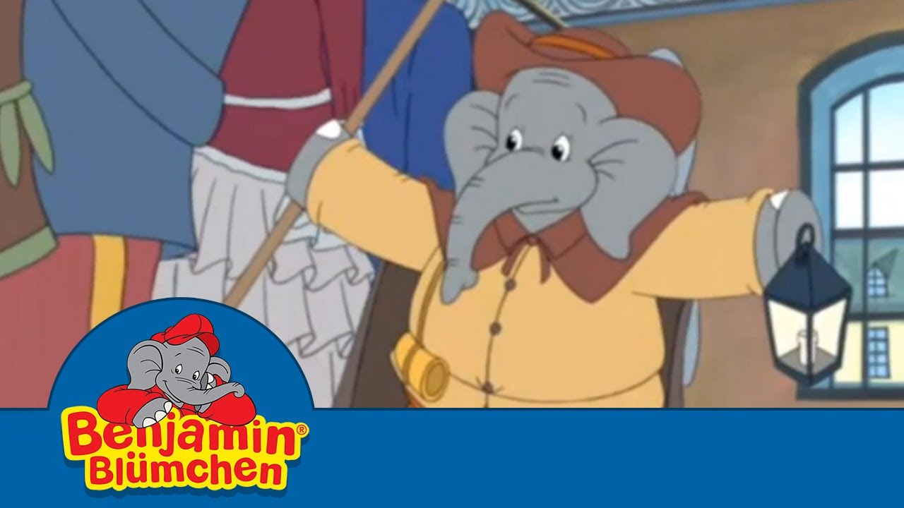 Benjamin Blümchen als Nachtwächter