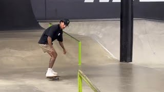 Nyjah Huston & Felipe Gustavo.