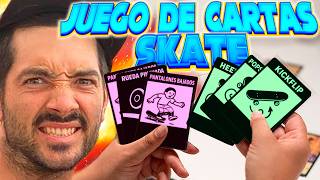 😍Skate + Cartas = El juego que nadie pidió pero todos querrán probar😍