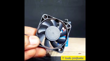 temperature controlled fan / simple science project / sensor project / hw 9v battery