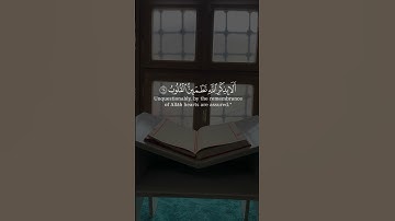 الذين آمنوا وتطمئن قلوبهم بذكر الله ألابذكر الله تطمئن القلوب #سورة_الرعد بصوت الشيخ #ماهر_المعيقلي
