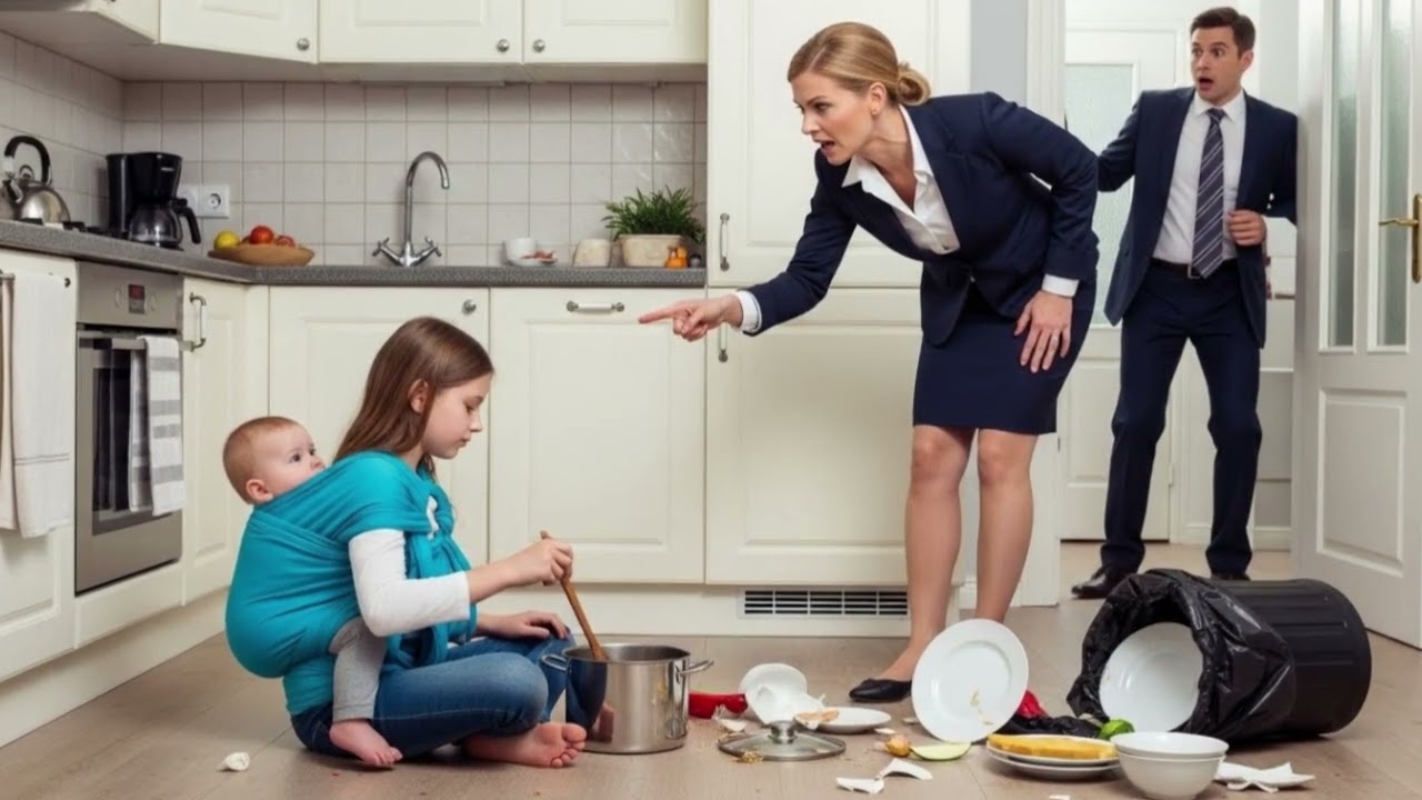 Milijunaš dolazi kući i nalazi svoju djecu gladnu na podu kuhinje — a kad otkrije razlog...
