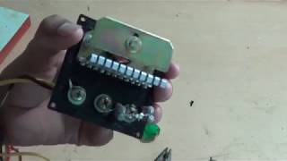frequency meter (reed type)