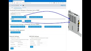 CMMT-ST-C8-1C-MP Firmware Update v32.0.10.10 to v33.0.10.12 using Device Web Page