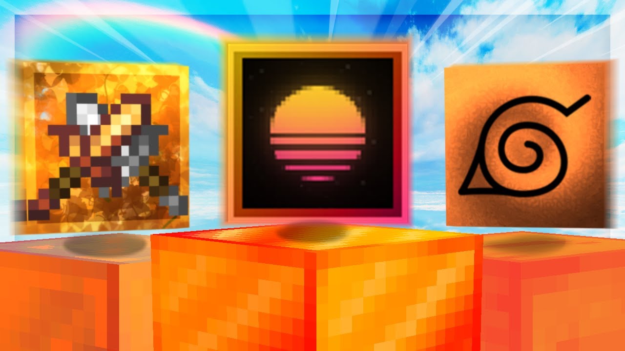 Top 3 New BEST Orange Texture Packs for Bedwars! (FPS BOOST 1.8.9) YouTube
