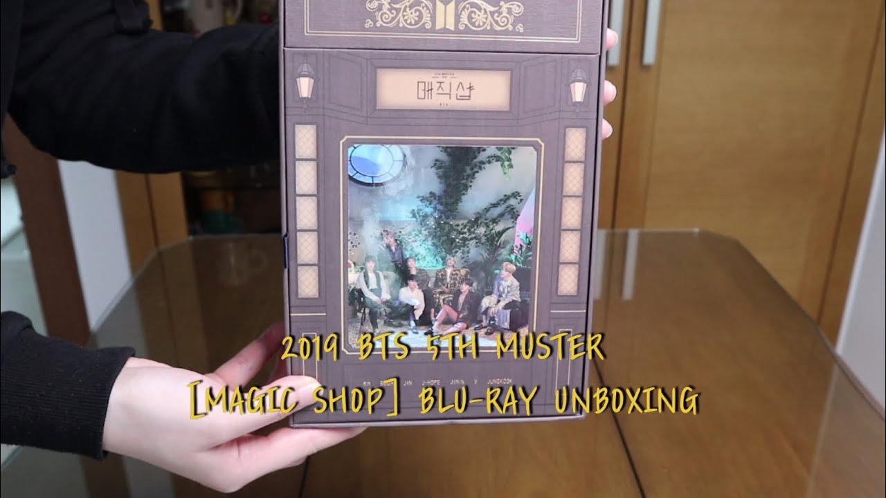 매직샵 블루레이 언박싱 | BTS 2019 MAGIC SHOP BLU-RAY UNBOXING 