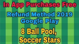 NO ROOT | In App Purchases for free Soccer Stars / 2019 trick / Refund Method screenshot 3