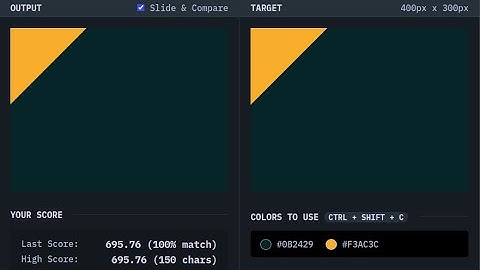 CSS Battle - Target #13 - Totally Triangle