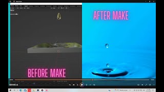 Water Drop Tutorial Blender