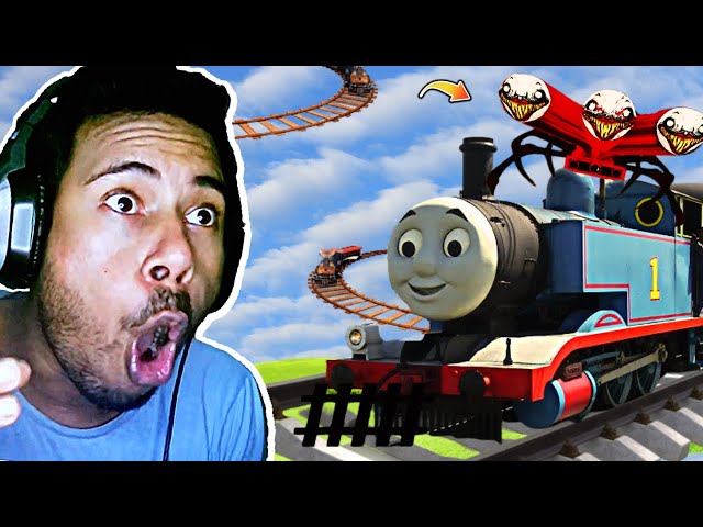 Roblox Scariest Thomas Train Ride vs Cart Ride Into Choo Choo Charles || EP- 3 || Subroto Gaming class=