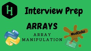 Array Manipulation |ARRAYS |HACKERRANK Solution| PYTHON|Interview| Algorithm| Hard made easy