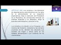 MINISTROS Y DIRECTORES DE LOS DEPARTAMENTOS ADMINISTRATIVOS. CONSTITUCION POLITICA DE COLOMBIA. ABC