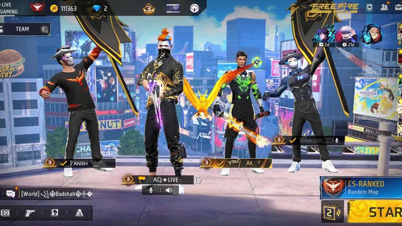 FREE FIRE LIVE TEAM CODE GIVEAWAY 😱 FREE FIRE LIVE TODAY 