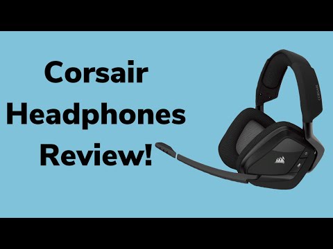 Corsair void elite surround headphones REVIEW!!