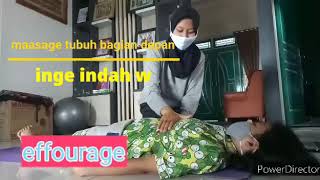 massage tubuh bagian depan